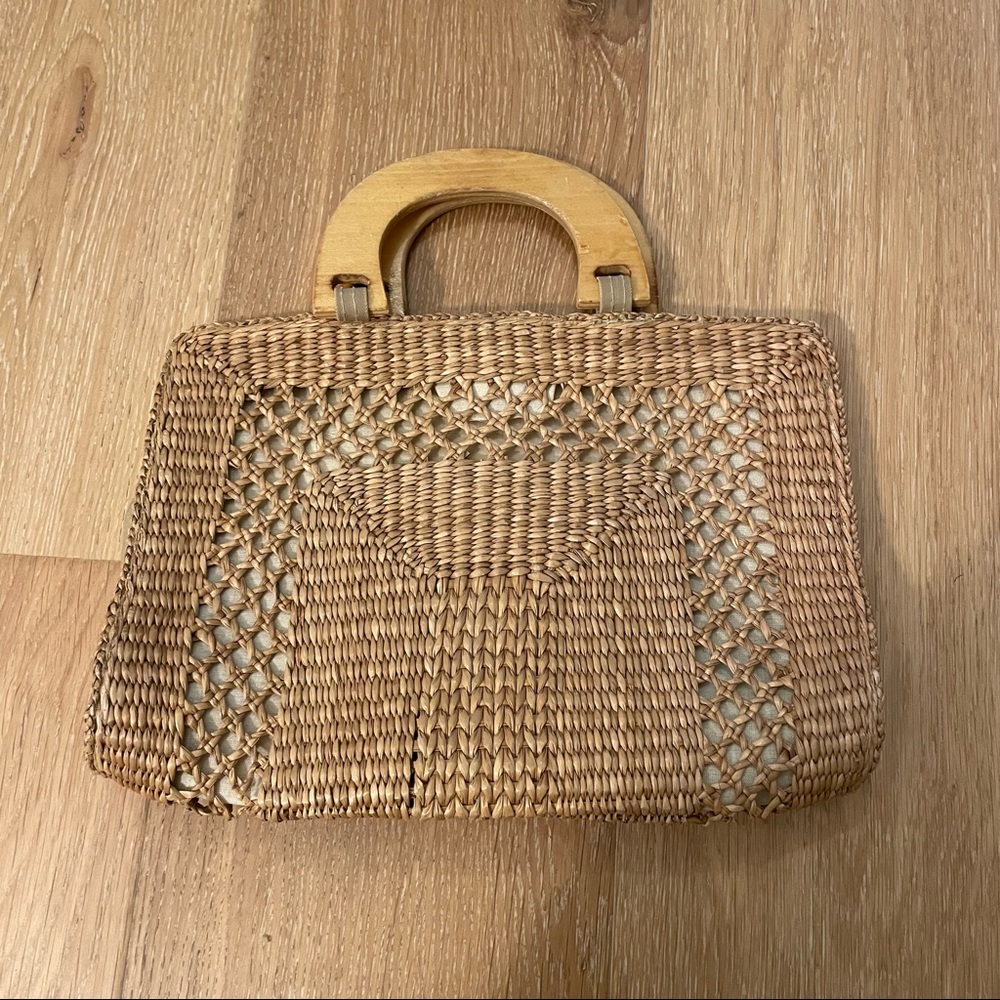 Vintage Rattan Bag